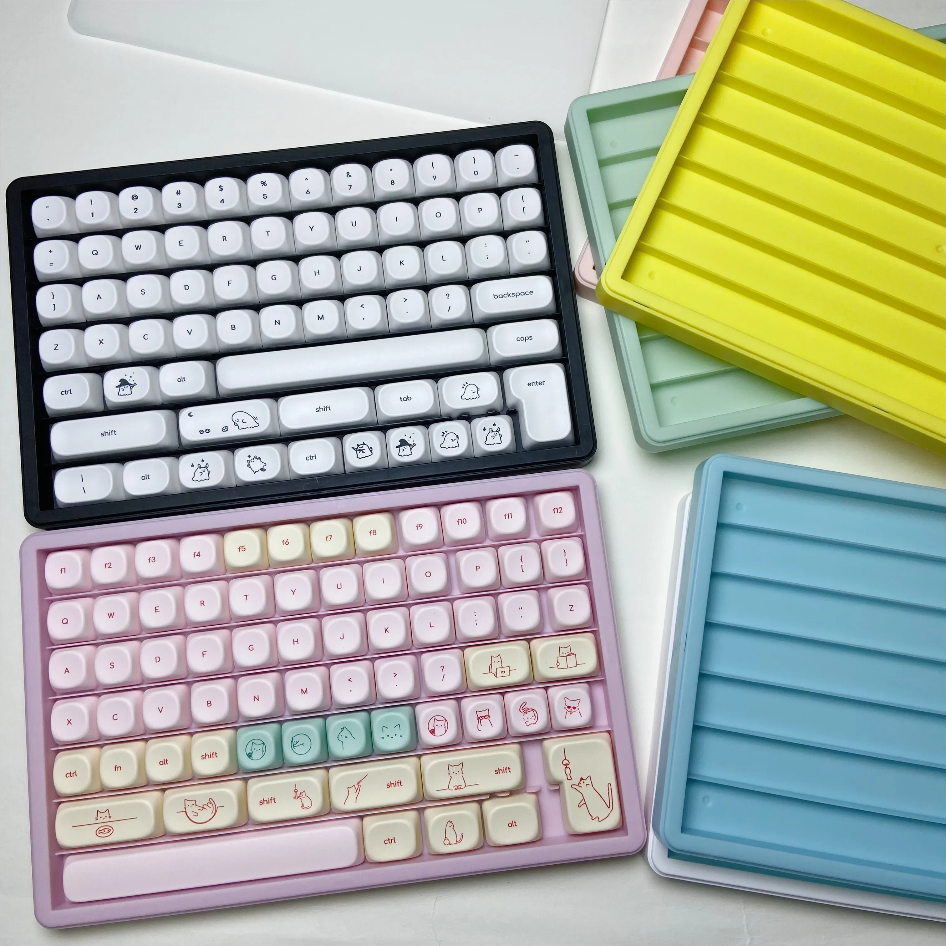 Boîte de rangement empilable pour touches de clavier en ABS - Image 4