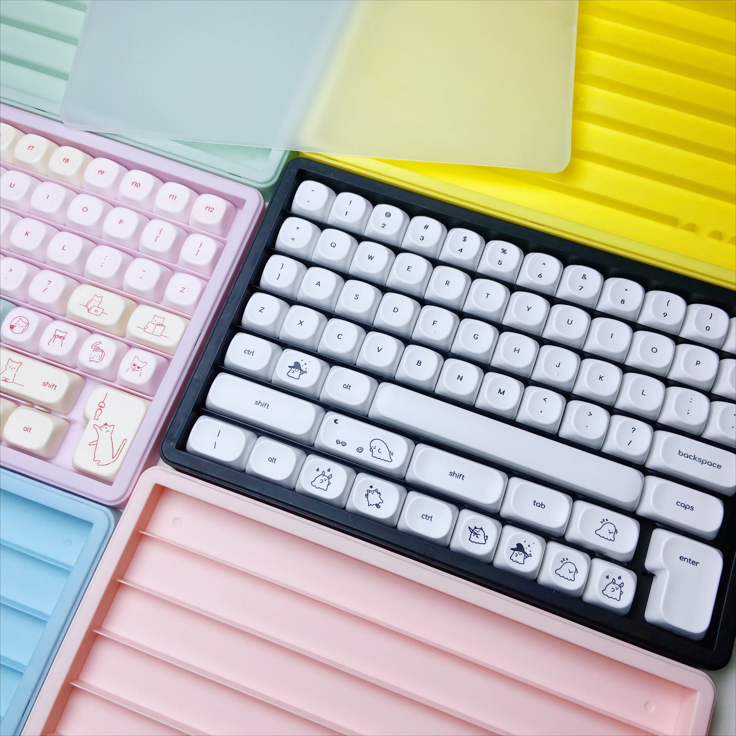 Boîte de rangement empilable pour touches de clavier en ABS - Image 3