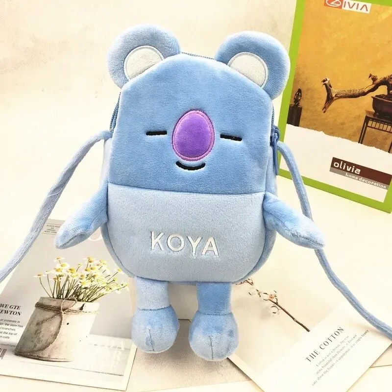 Sac à bandoulière BT21 en peluche - Image 6