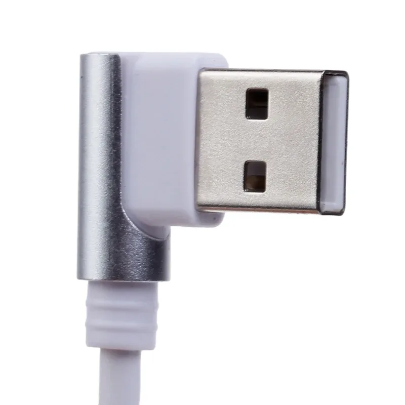 Câble Micro-USB coudé à 90° pour charge rapide et synchronisation de données - Image 5