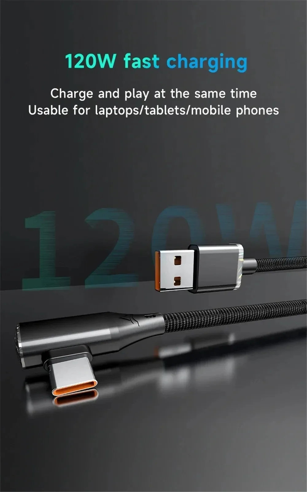 Câble USB-C 120W