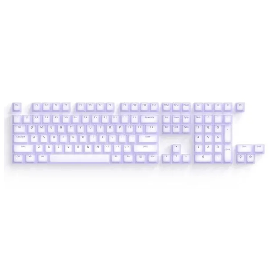 Nogi - Set de 104 touches en silicone profil Cherry pour clavier mécanique, silencieux (21/61/87/104/108 touches) - Image 6