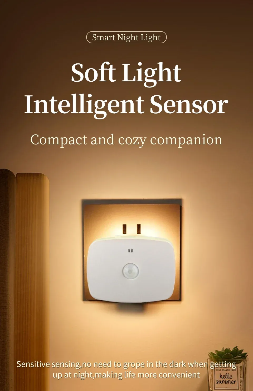 Veilleuse LED Intelligente