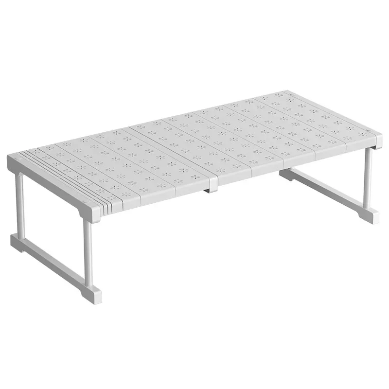 Étagère de rangement extensible et modulable sans perçage pour sous-évier et salle de bain - Image 5