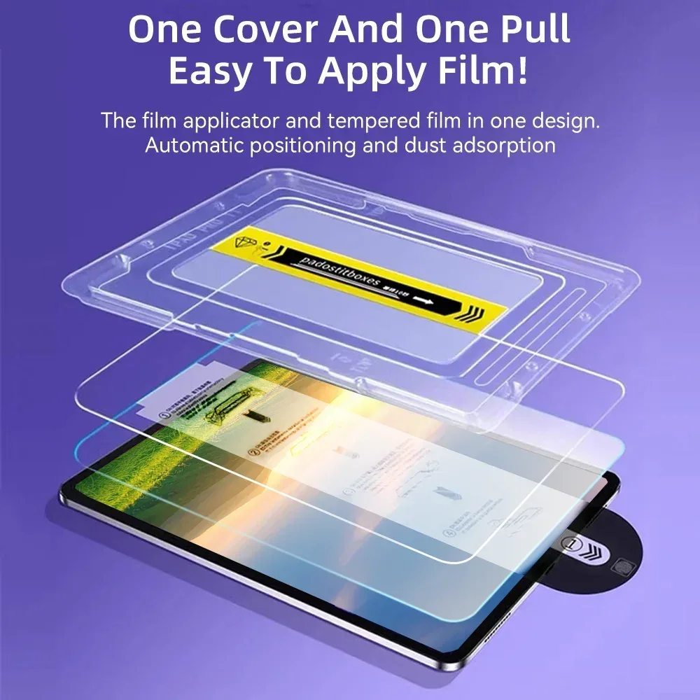 Protection d'écran en verre trempé pour iPad - Image 3