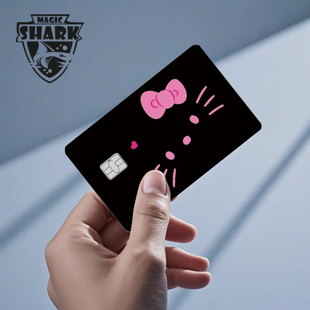 Autocollant Hello Kitty Grenouille pour Carte Bancaire - Fini Mat 6