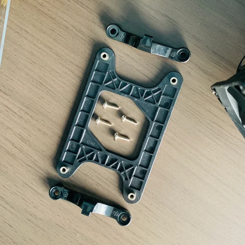 Support de fixation universel pour refroidisseur CPU - Plaque arrière pour Intel et AMD (LGA, AM5, AM4, AM3, FM2) - Image 2