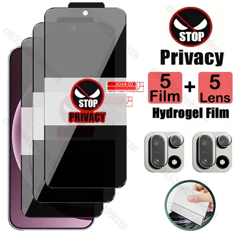 Film Hydrogel Anti-Espion et Protection d'Objectif Caméra pour OnePlus 15 - Image 1