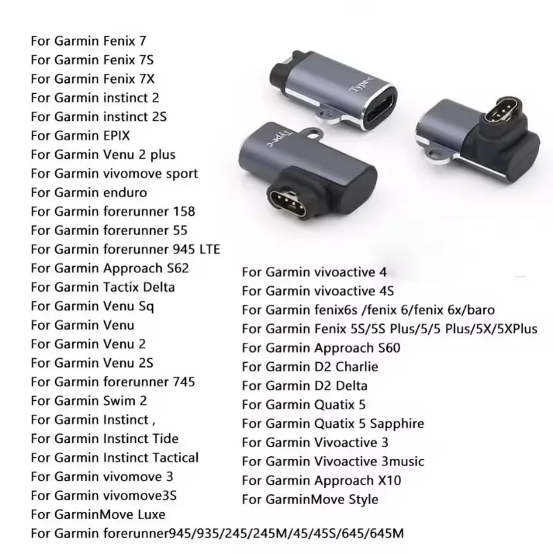 Câble de charge USB-C pour Garmin Fenix 7/6/5, Vivoactive 4/3, Forerunner 945 - Image 5