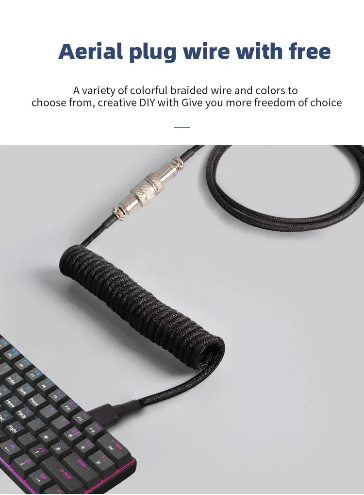 Câble clavier mécanique