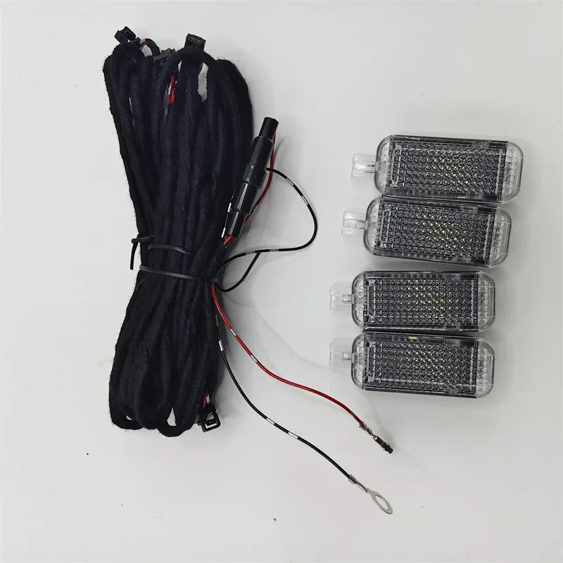 Kit d'éclairage LED de plancher d'origine (OEM) pour Volkswagen Golf 6/7, Jetta, Tiguan, Passat B7/B8 - Image 3