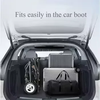 Fauteuil roulant électrique pliable ultra-léger avec batterie au lithium 6