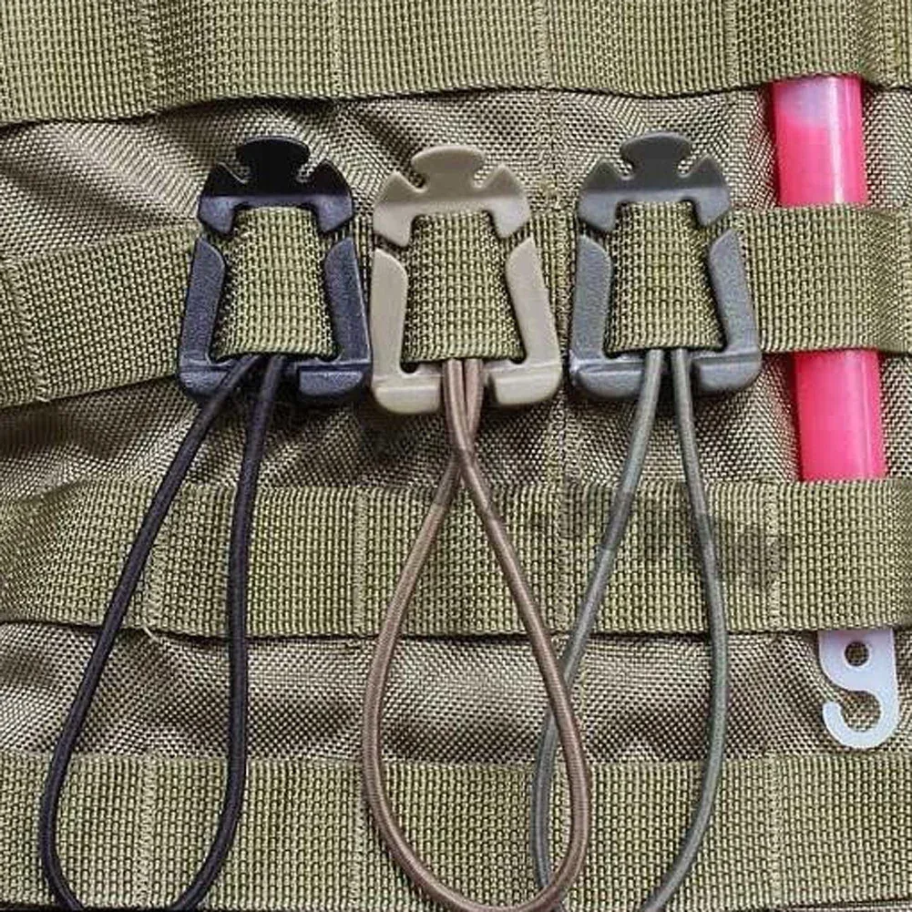 Lot de 2 mousquetons de randonnée pour sac à dos - Image 2