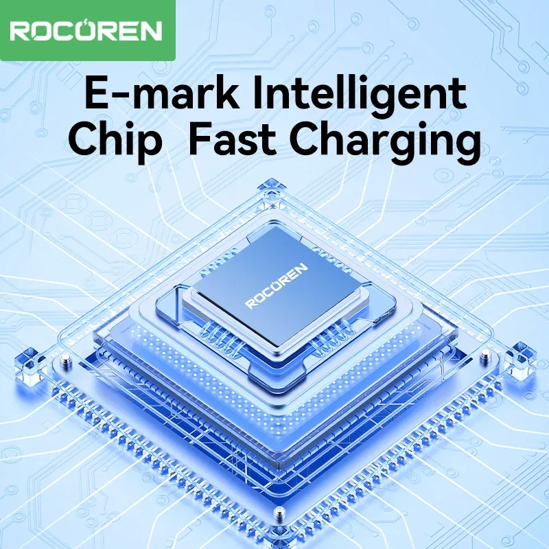 Rocoren - Câble USB-C vers USB-C 100W - Charge Rapide 5A PD 3.1 pour MacBook, iPad et iPhone - Image 5