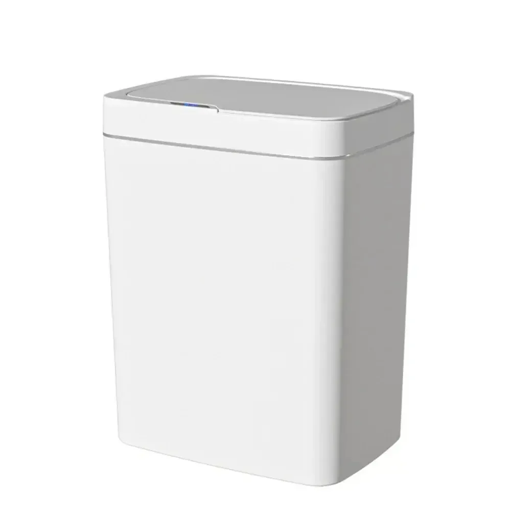Poubelle de salle de bain intelligente 15L à capteur sans contact, design étroit - Image 6