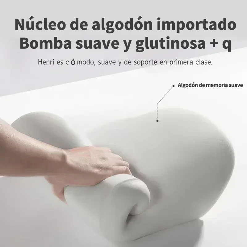 Coussin Lombaire Ergonomique en Mousse à Mémoire de Forme pour Chaise de Bureau et Soutien Post-Partum - Image 5