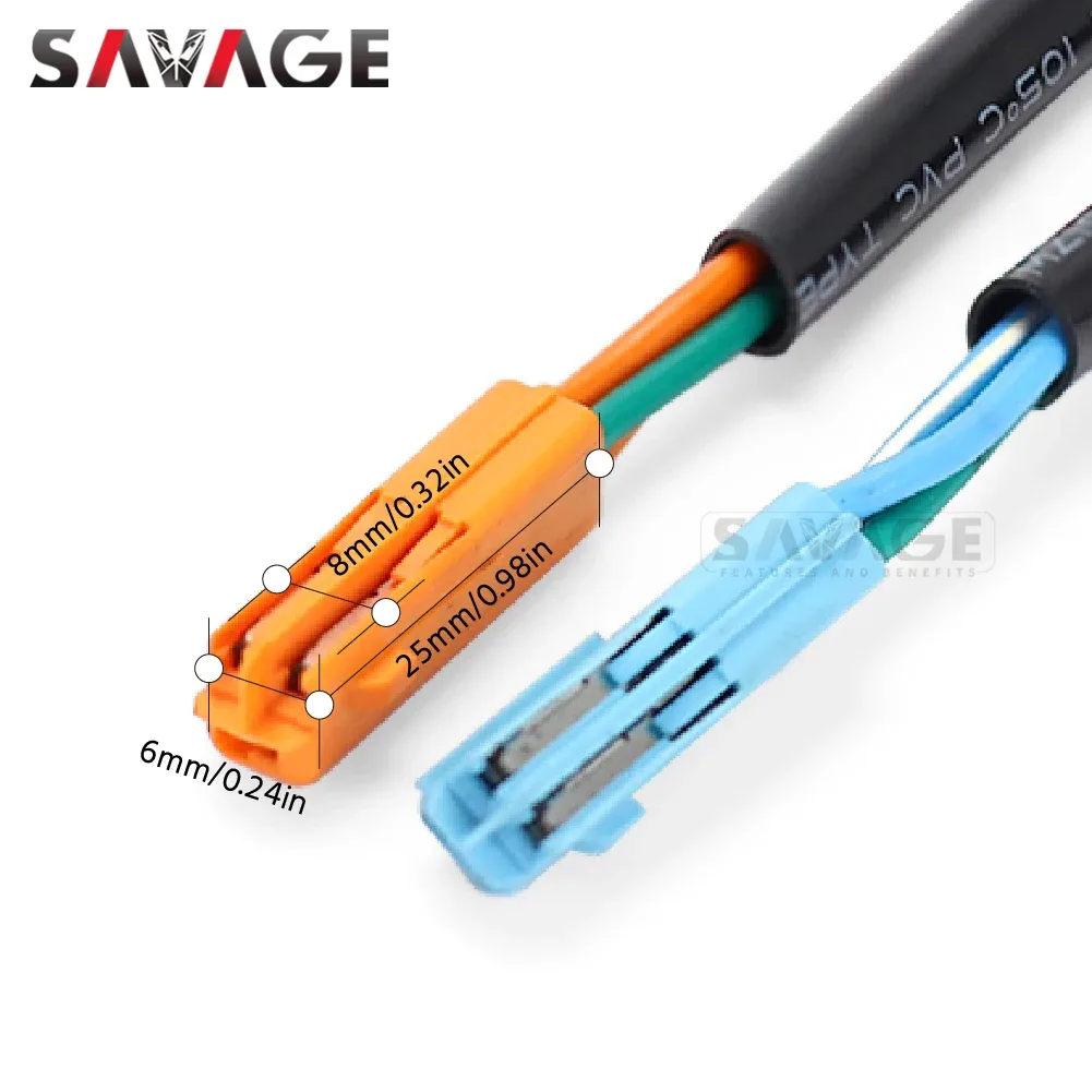 Vue détaillée du connecteur