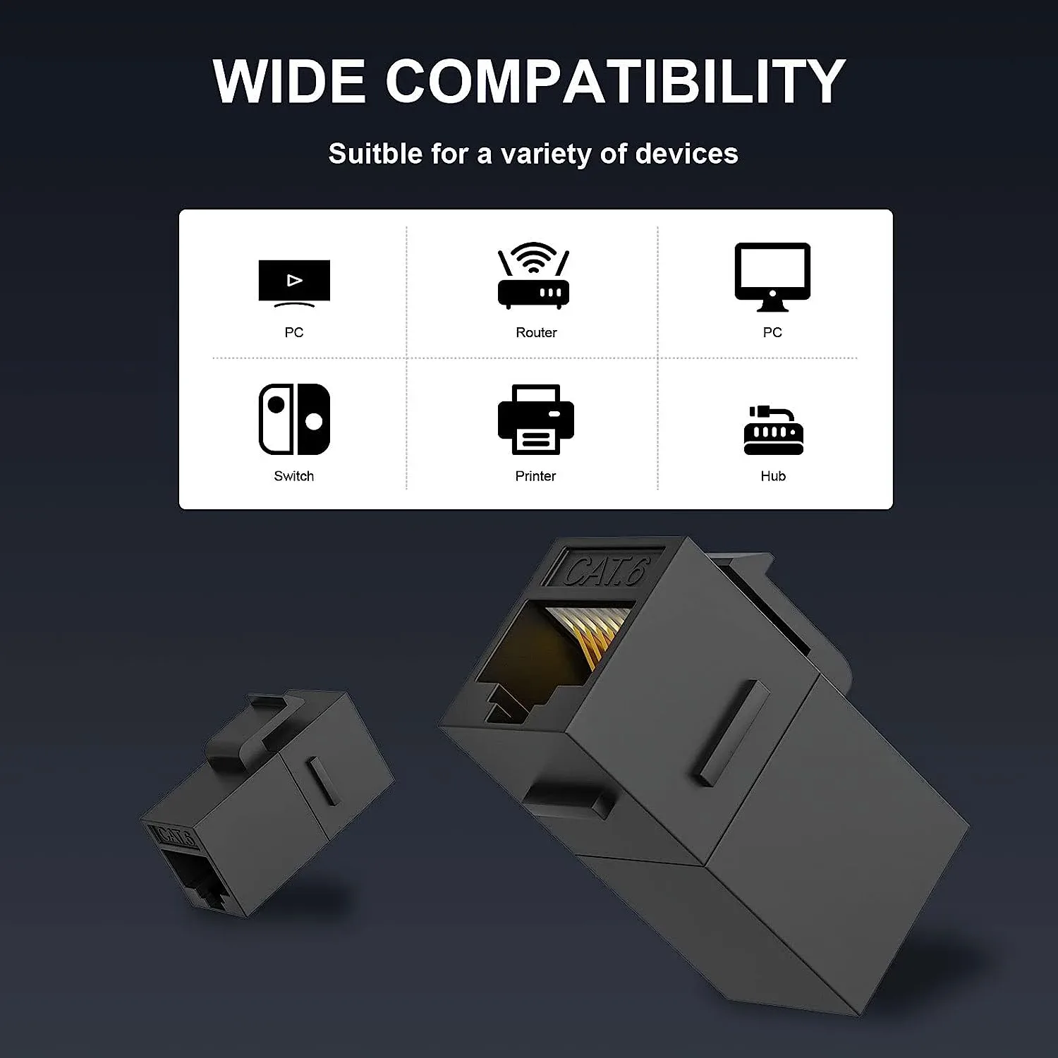 Coupleur Keystone ZoeRax RJ45