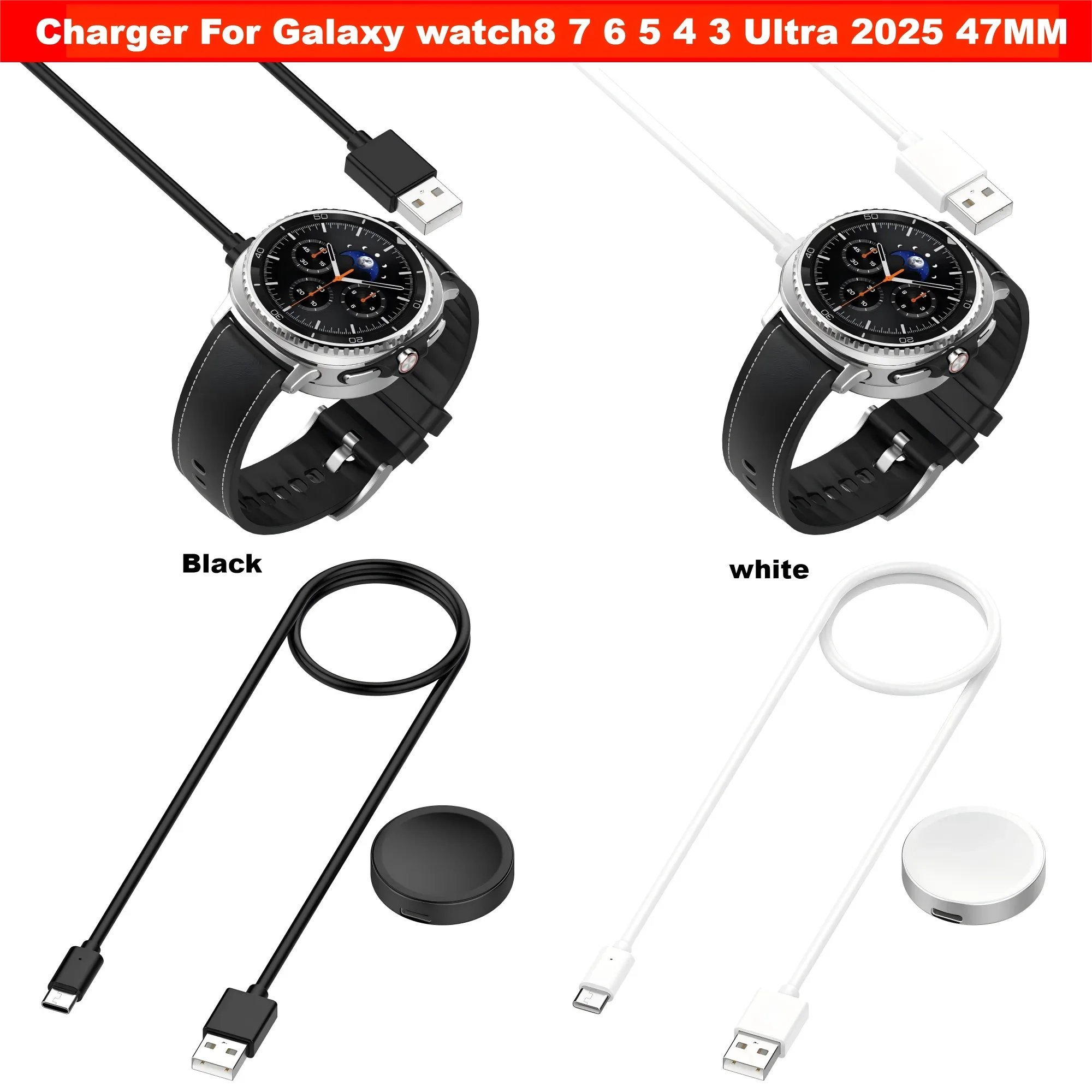 Détails du chargeur Samsung Galaxy Watch