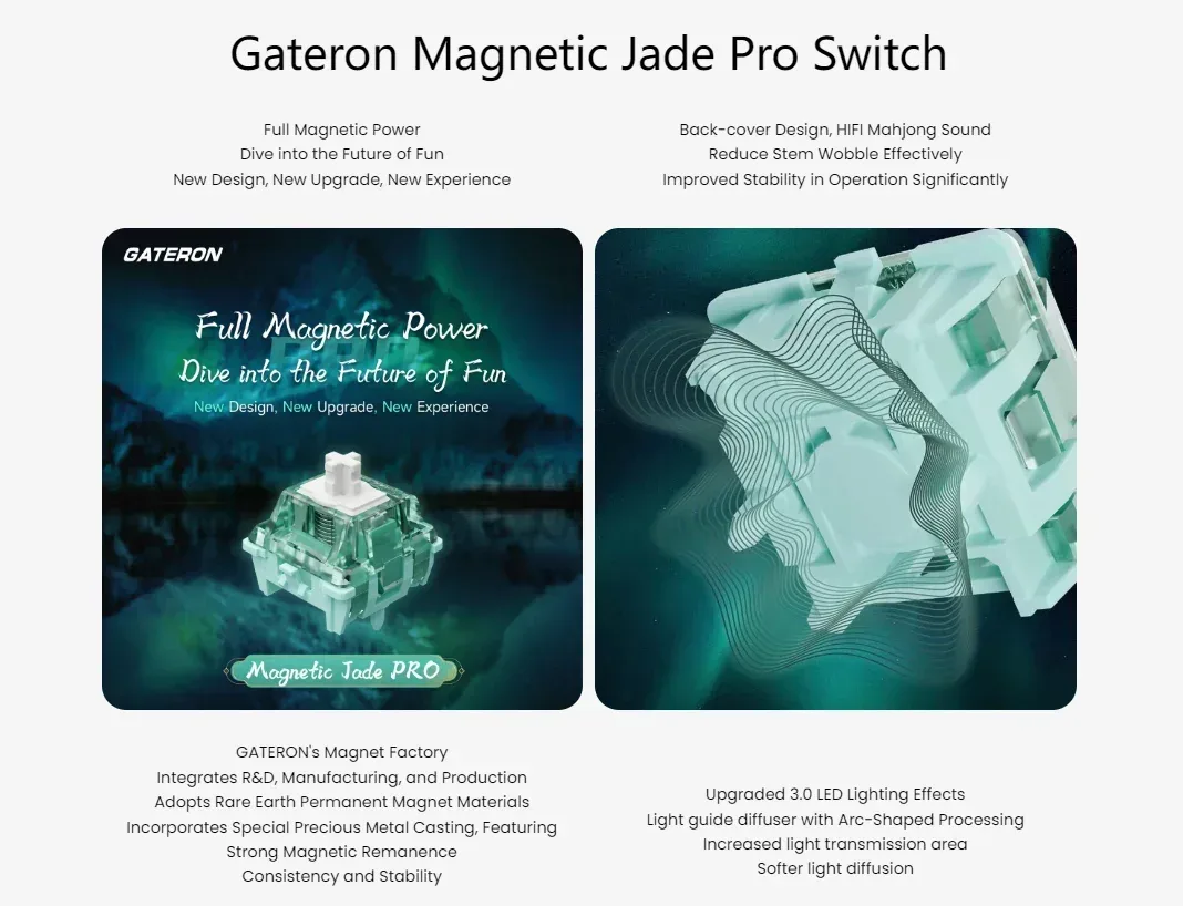 Gateron Jade PRO Close-up