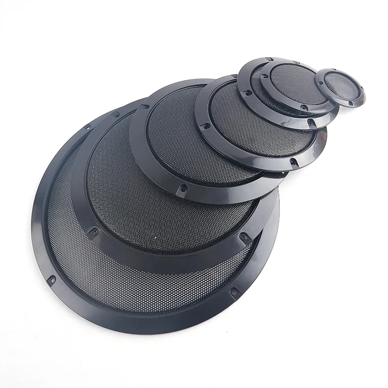 Grille haut-parleur noire