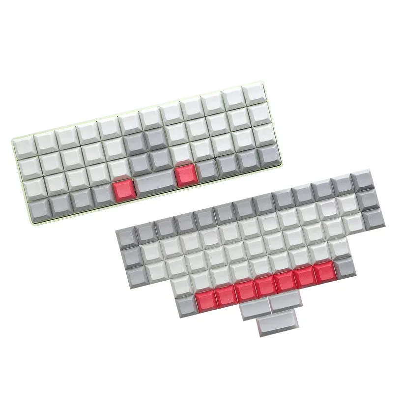 Touches PBT XDA V2/DSA sans légende pour claviers ortholinéaires (XD75, ID75, Corne, Planck, Preonic, Niu40) - Image 3