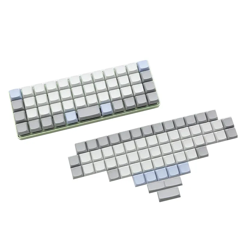 Touches PBT XDA V2/DSA sans légende pour claviers ortholinéaires (XD75, ID75, Corne, Planck, Preonic, Niu40) - Image 4
