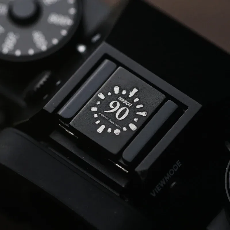 Cache-griffe flash et bouton de déclenchement souple en métal pour Nikon ZF, Zfc, Z6III, Z5II, Z8, D850, Z7 et Fujifilm XM5, X100V, XE4 - Image 3
