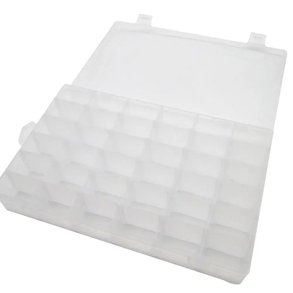 Boîte de rangement pour fils à broder avec bobines et autocollants numérotés - Image 6