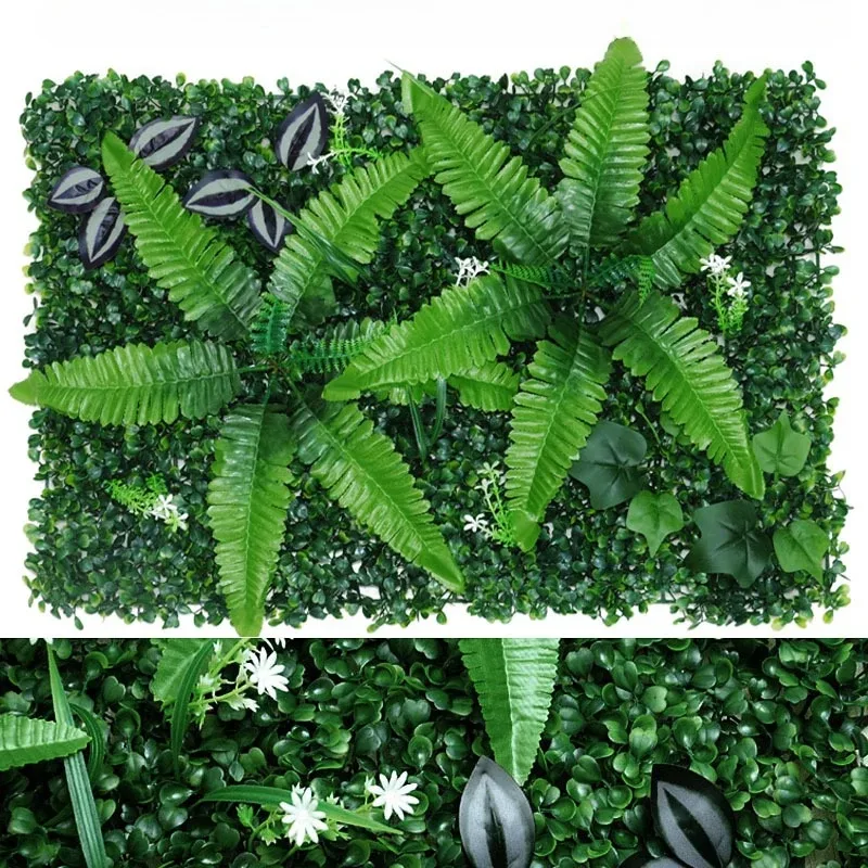 Mur végétal artificiel - Panneau de buis 40x60 cm - Image 2