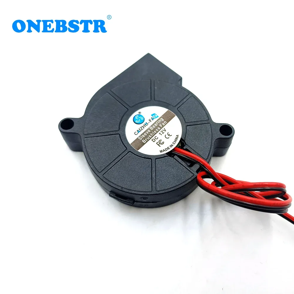 Ventilateur centrifuge Brushless 5015 DC 5V/12V/24V pour imprimante 3D 6