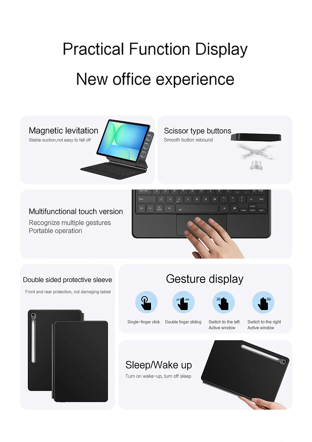 Détails du clavier