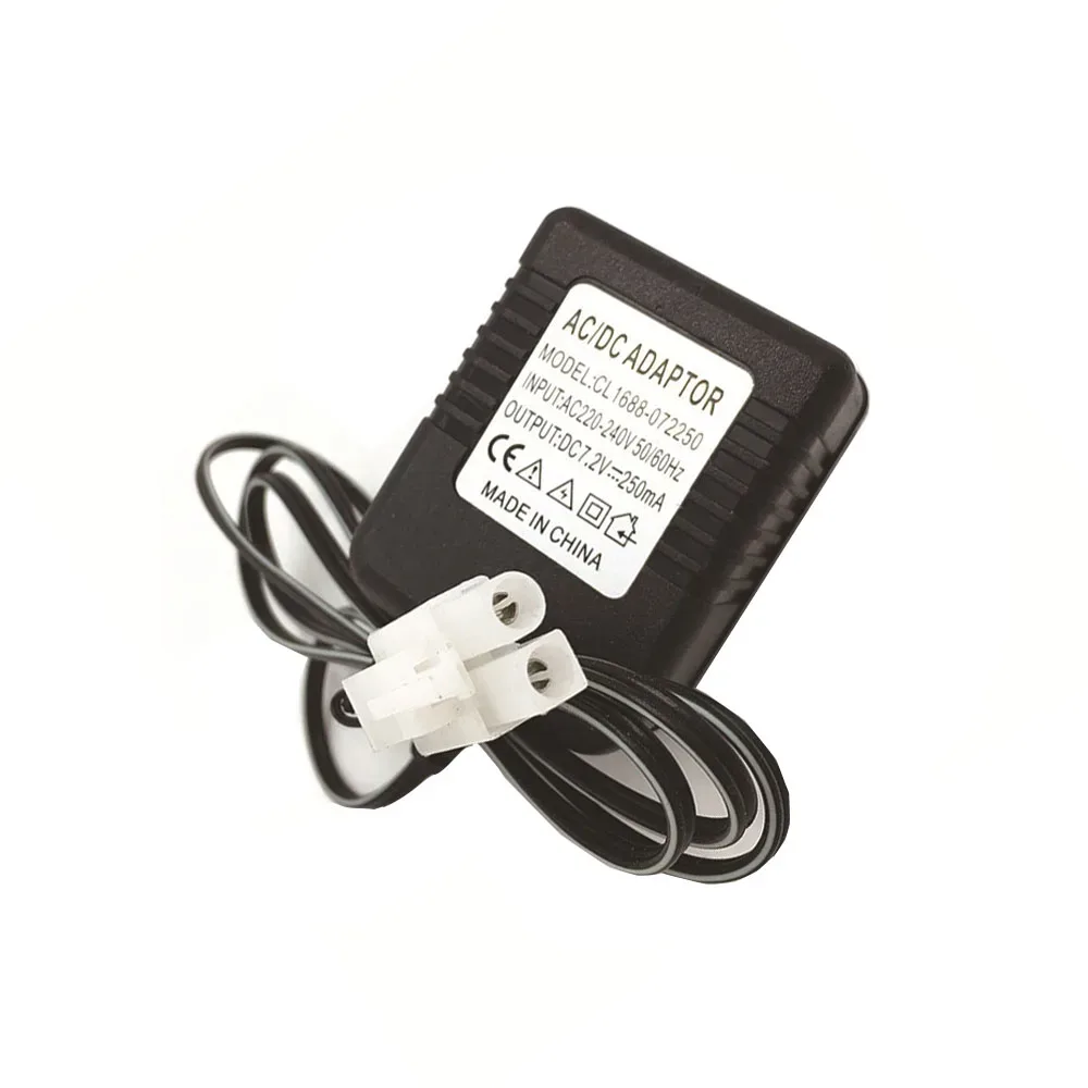 Chargeur USB pour batteries NiCd/NiMH 7,2V et 9,6V pour jouets RC (Connecteur 2 broches) 5