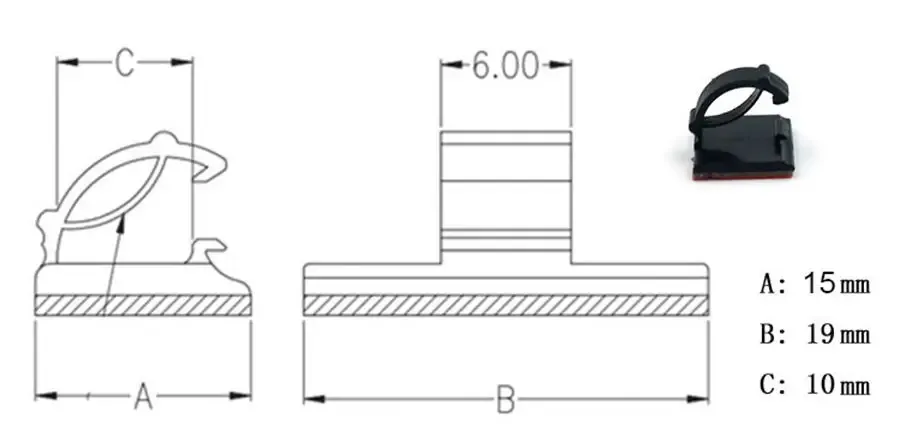 Schéma des dimensions