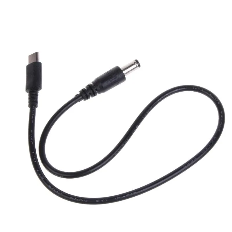 Câble d'alimentation USB-C PD vers DC 5,5 x 2,1 mm (9V/12V/15V/20V) - Image 1