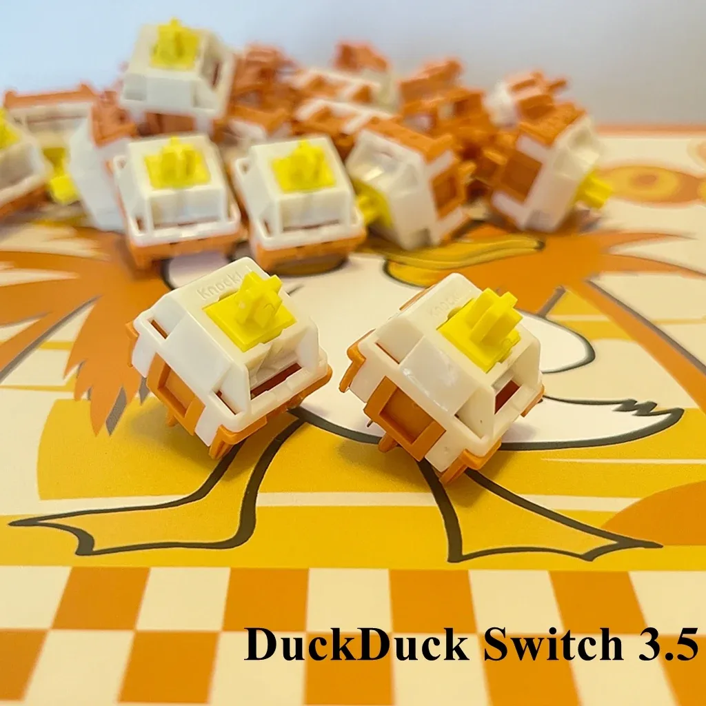 Switch Linéaire HMX Duckduck - 5 Broches - Course 3,5/4,0 mm - Hi-Fi - KNOCK Studio - Image 1