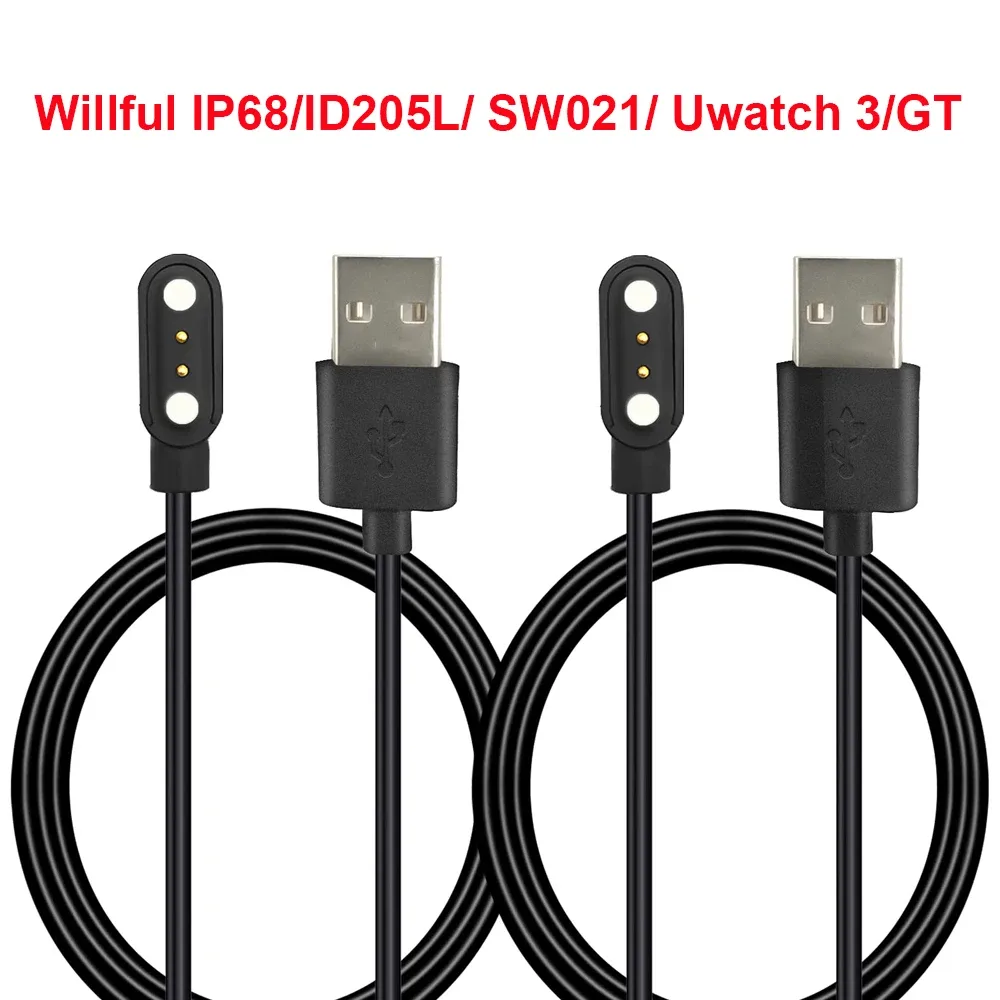Câble de charge USB magnétique pour montre ID205L, Blackview R3/R3 Pro/X2/X1, Uwatch 3/Uwatch Ufit/GT - Image 1