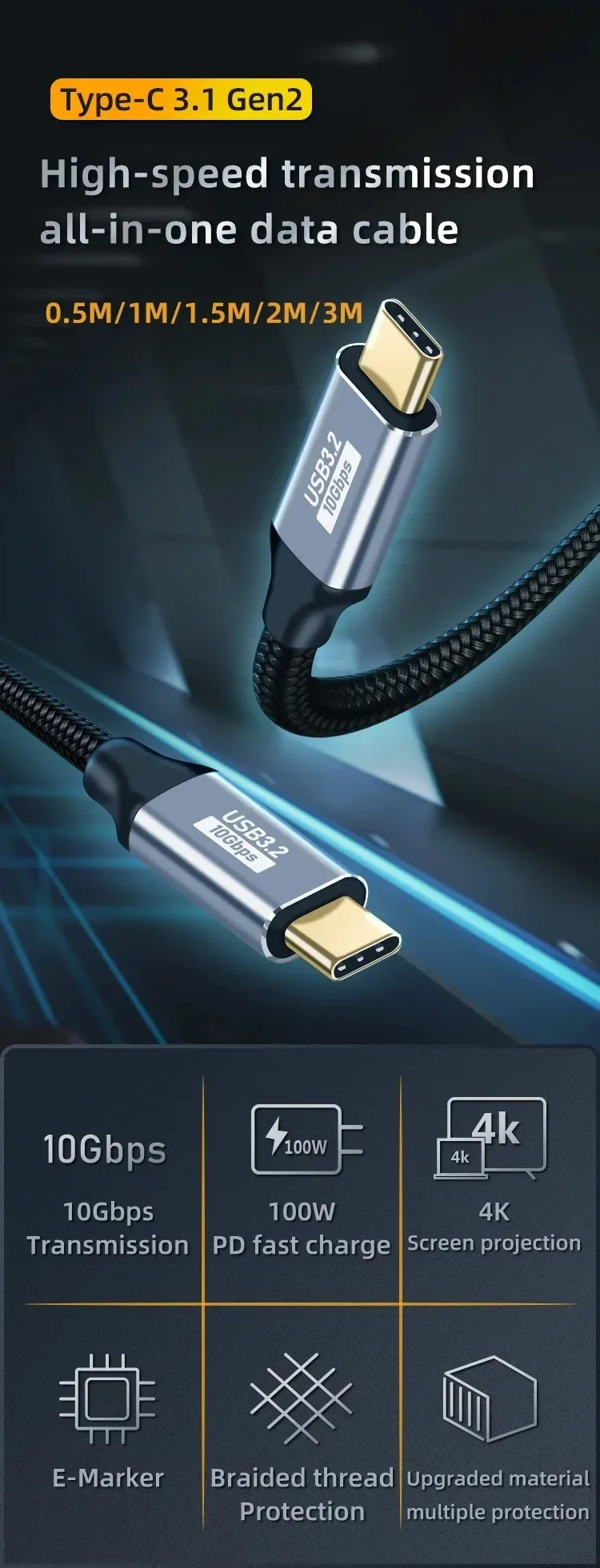 Présentation Câble USB-C