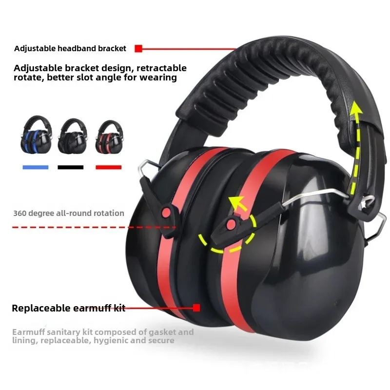 Casque de protection auditive antibruit pour adultes - Image 4