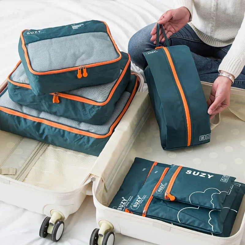 Ensemble complet de rangement de voyage