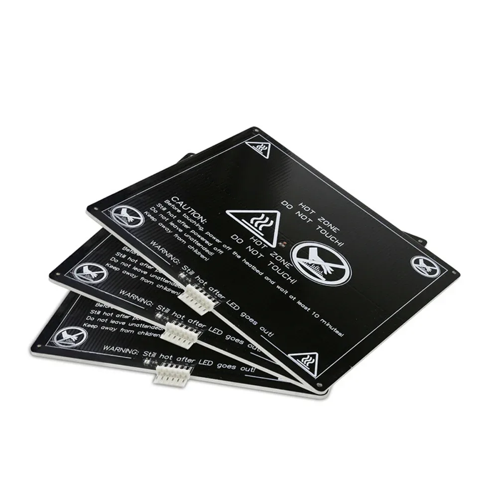 Kit de plateau chauffant MK3 en aluminium 12V/24V pour Anet A8 et A6 avec câblage - Image 3
