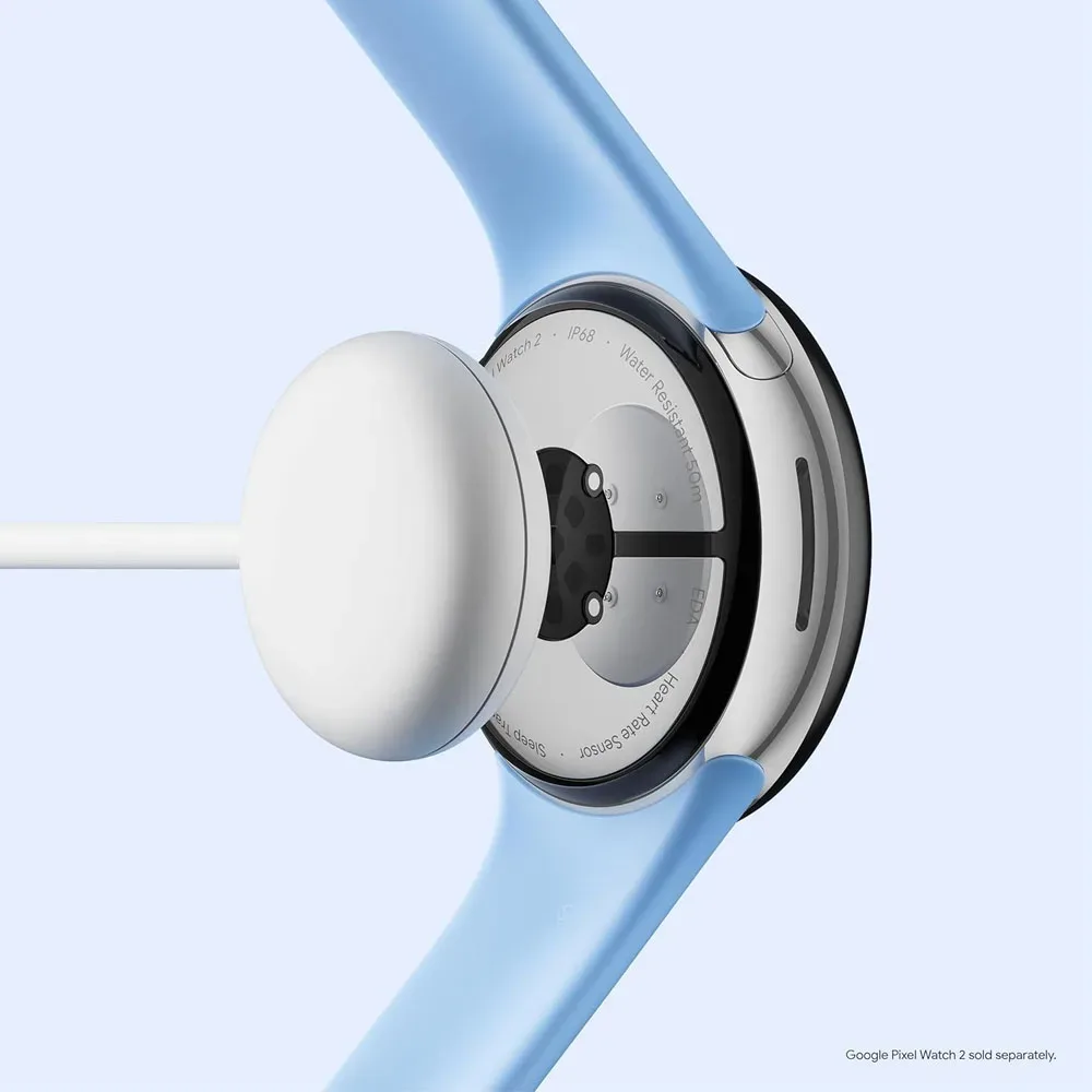 Chargeur USB-C à charge rapide pour Google Pixel Watch 2 - Blanc - Image 2