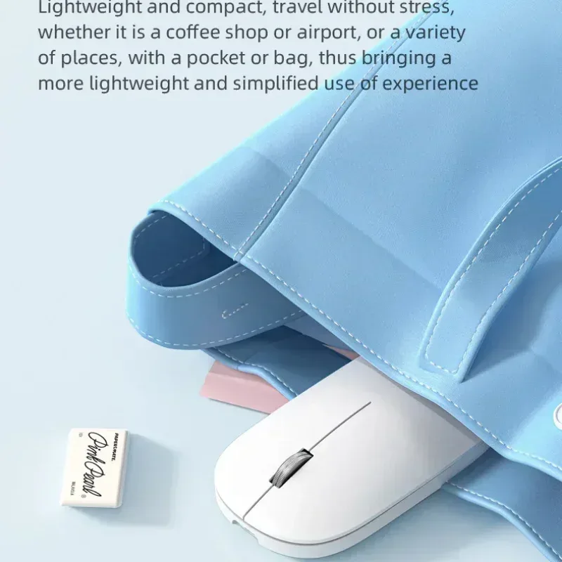 Souris sans fil Lenovo rechargeable USB-C - Design ergonomique et silencieux - Image 4
