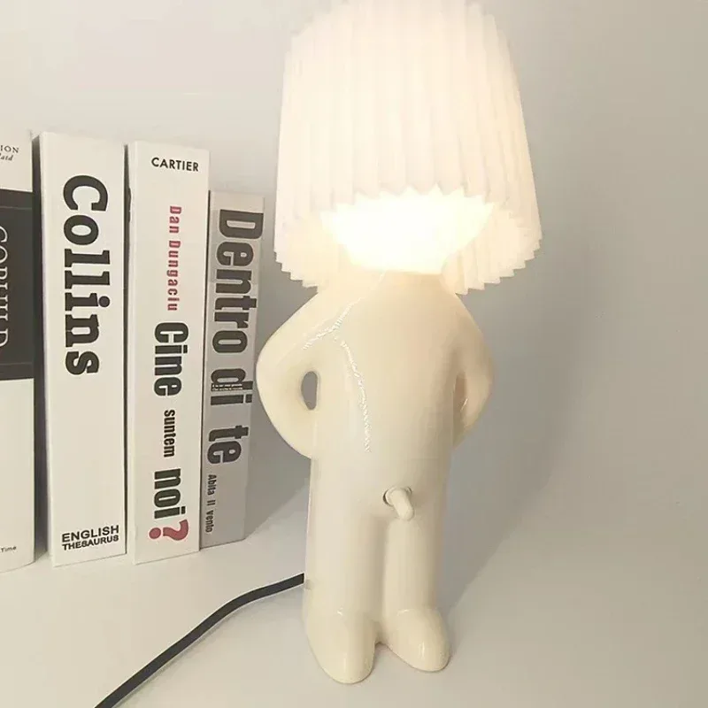 Lampe de table LED créative « Petit Garçon » - Veilleuse de chevet pour enfant - Image 2
