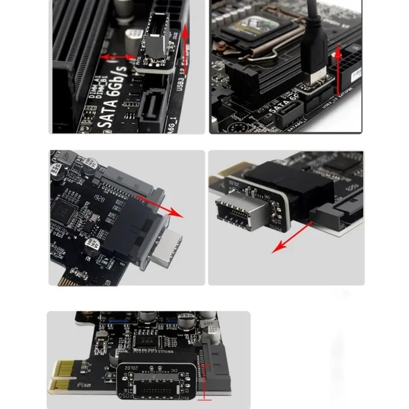 Vue latérale adaptateur