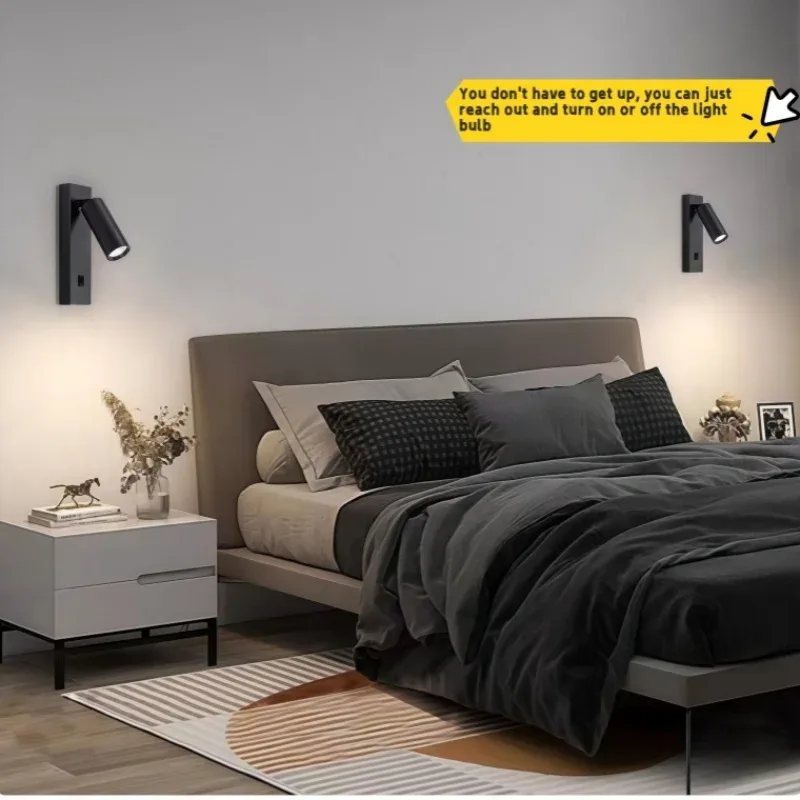 Lampe de lecture LED pliable et orientable à 360°, anti-éblouissement - Image 6