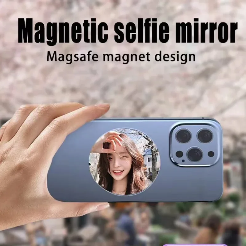 Miroir de selfie magnétique MagSafe pour smartphones - Image 1