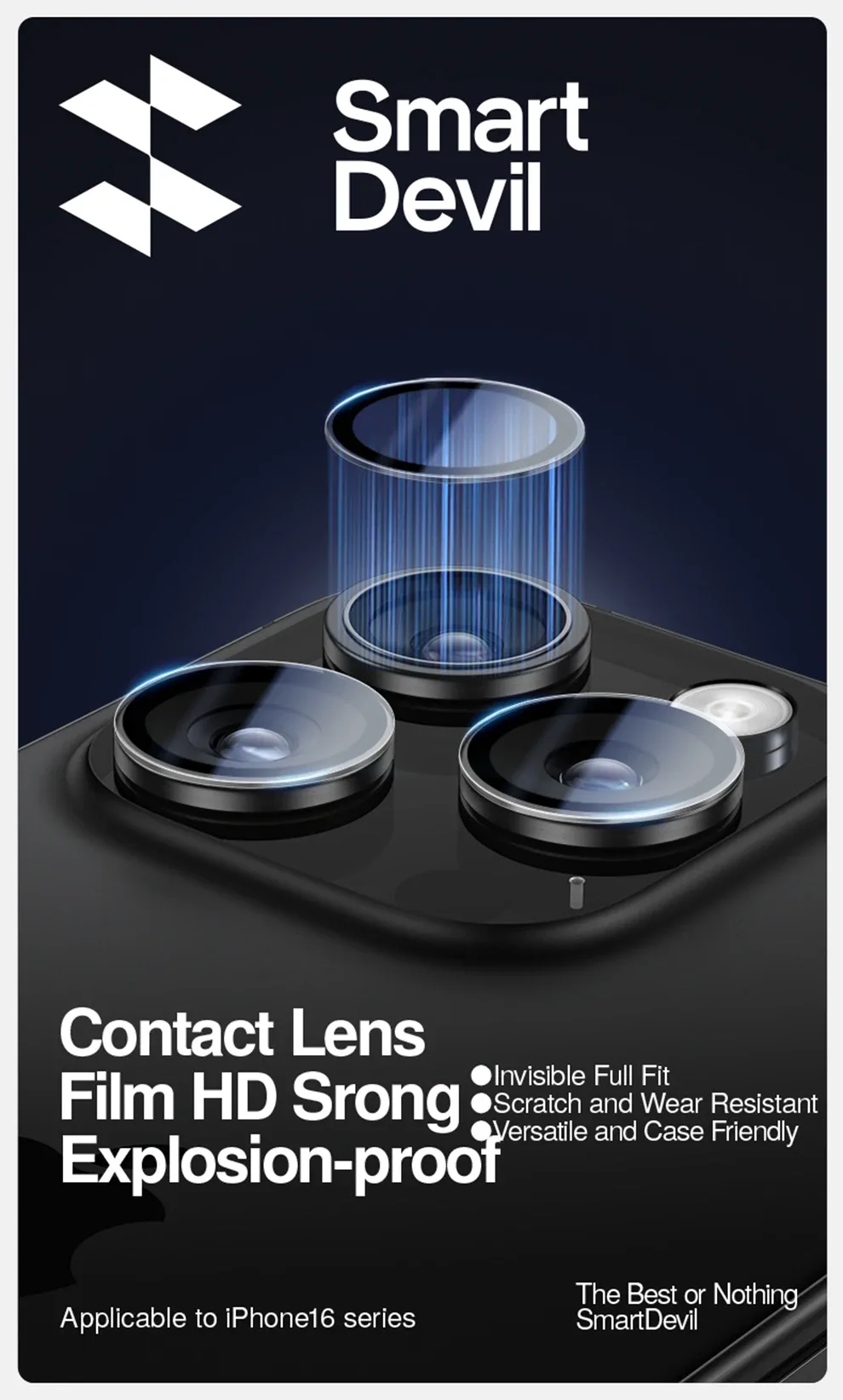 SmartDevil iPhone Camera Lens Protector