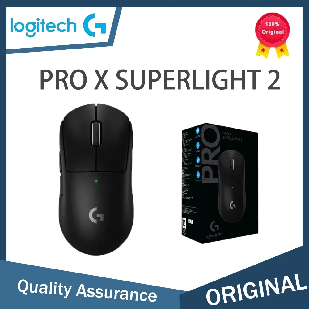 Logitech G PRO X SUPERLIGHT 2 - Souris Gaming Sans Fil, Capteur HERO 2, 32000 DPI, 5 boutons programmables - Image 1