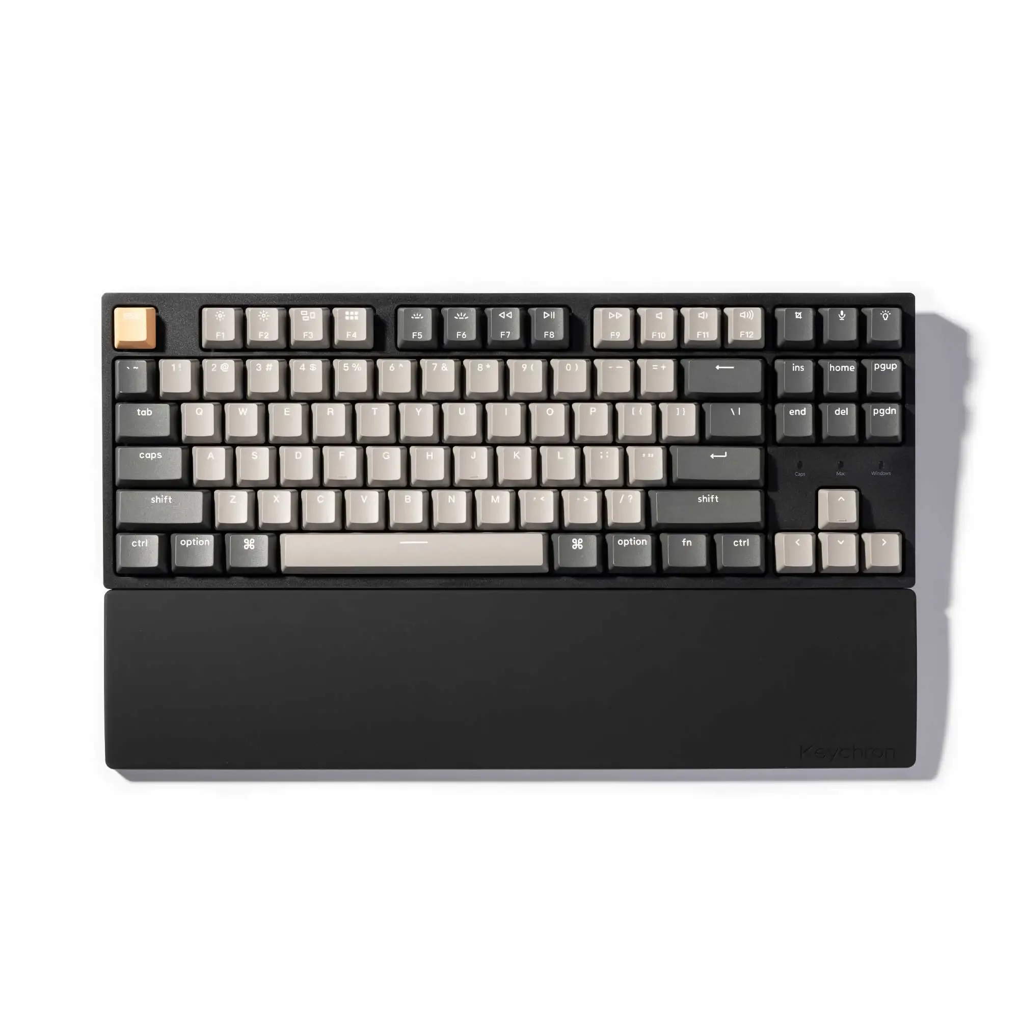 Repose-poignets Keychron en silicone pour clavier mécanique - Image 1